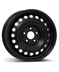 Jante Tole/Acier Alcar , No 6705 , NOIRE  6,5x16 5x108 ET45 , Alésage 63.4