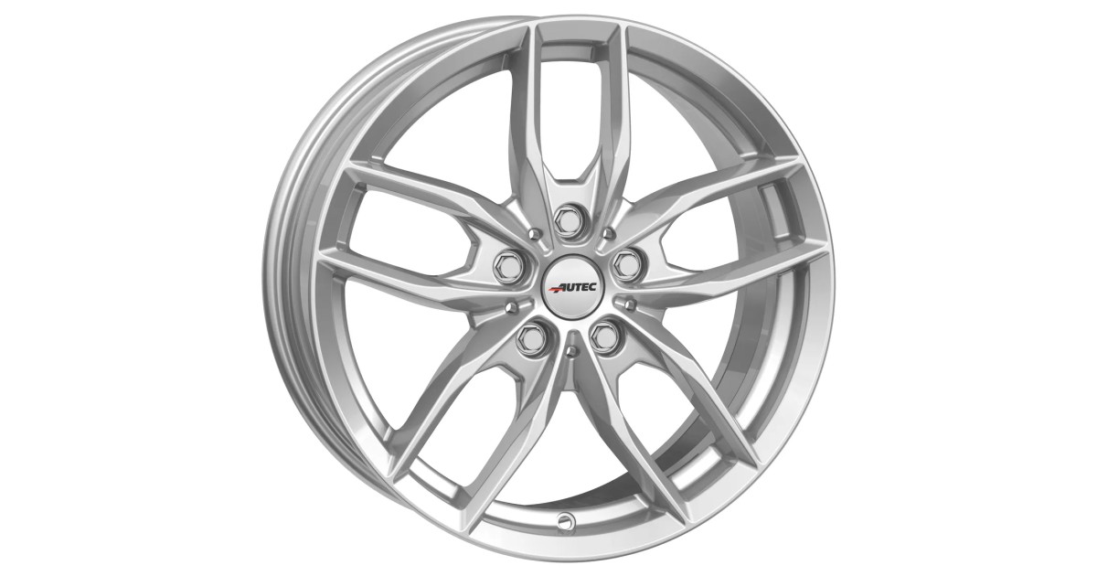 Jante ALU, Autec BAVARIS Argent brillant laqué  8X18 5/ 112 ET57, Alésage 66.6