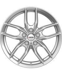 Jante ALU, Autec BAVARIS Argent brillant laqué  8X18 5/ 112 ET57, Alésage 66.6