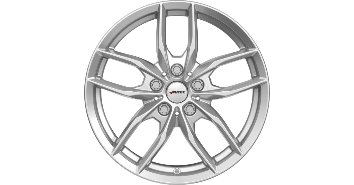 Jante ALU, Autec BAVARIS Argent brillant laqué  8X18 5/ 112 ET57, Alésage 66.6