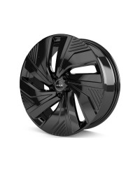 Jante Alu MAK ELECTRA GLOSS BLACK 8x19 5x108 ET45 , Alésage 72