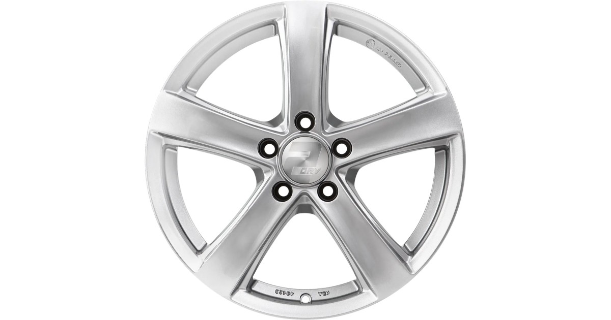 Jante ALU, Wheelworld - 2DRV WH24/ RS  Race Silber lackiert, 6.5X16 5/ 114.3 ET38, Alésage 67.1