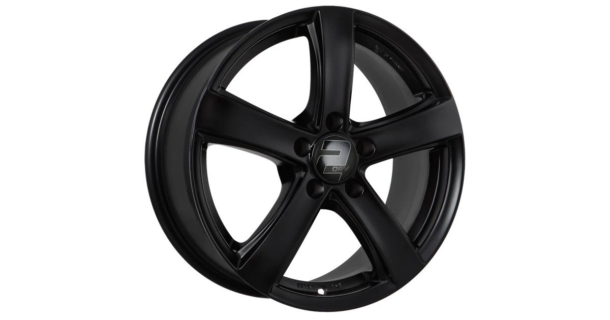 Jante ALU, Wheelworld - 2DRV WH24 Noir mat laqué 6.5X16 5/ 108 ET50, Alésage 63.4