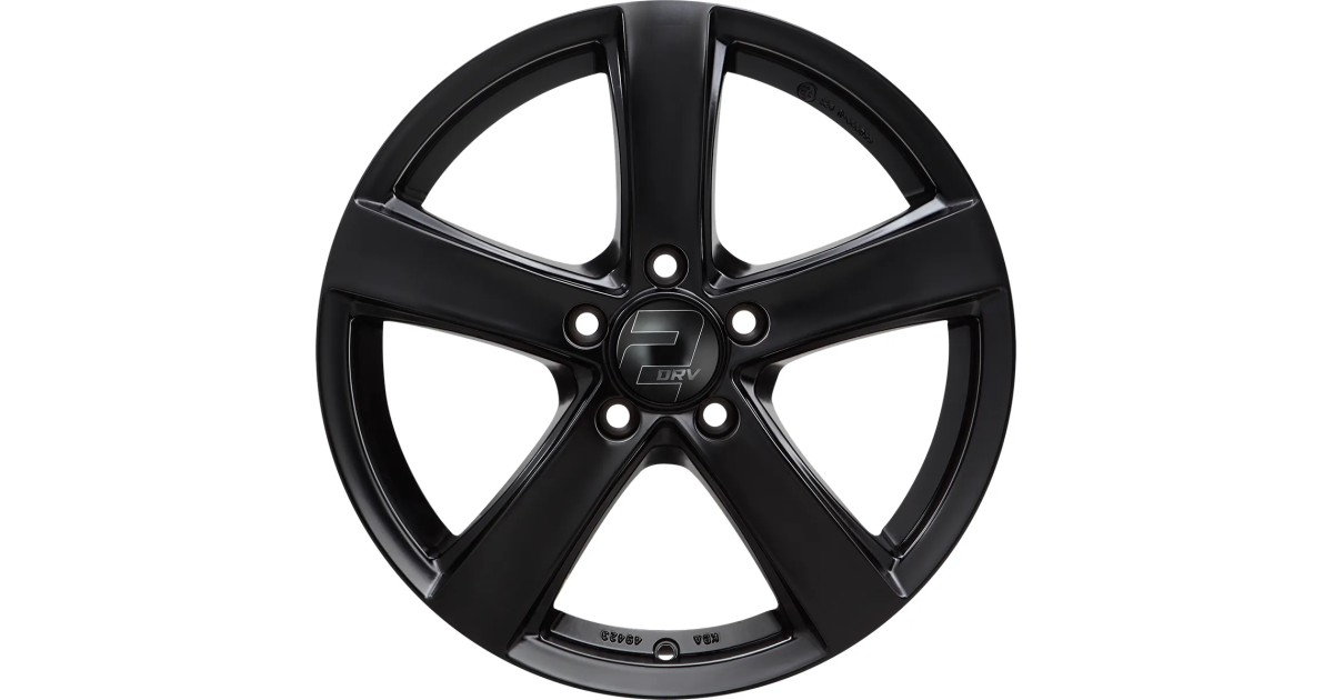 Jante ALU, Wheelworld - 2DRV WH24 Noir mat laqué 6.5X16 5/ 108 ET50, Alésage 63.4