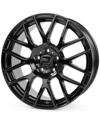 Jante ALU, Wheelworld - 2DRV WH26 SW+ laqué noir brillant  9X20 5/ 130 ET50, Alésage 71.6