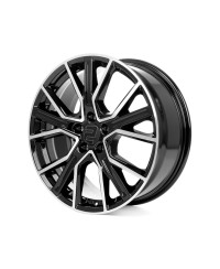 Jante ALU, Wheelworld - 2DRV WH34/ SP+ Noir face polie  8X18 5/ 112 ET50, Alésage 66.6