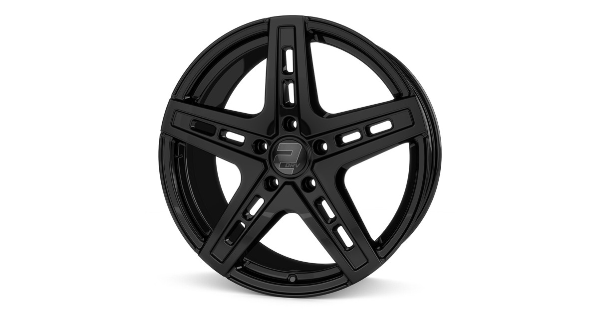 Jante ALU, Wheelworld - 2DRV WH38 SW+, Noir brillant laqué 9X20 5/ 112 ET35, Alésage 66.6