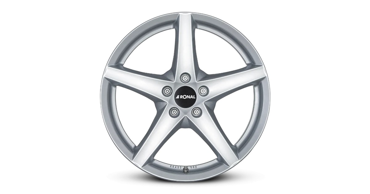 Jante ALU, Ronal R41 Siover 8X17 5/120 ET42, Alésage 82