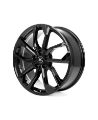 Jante Alu RC Design RC34 Noir brillant laqué 6,5x16 4x108 ET38, Alésage 65.1
