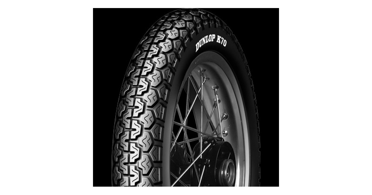 DUNLOP K70 F/R 3.50 -19 57P , TT