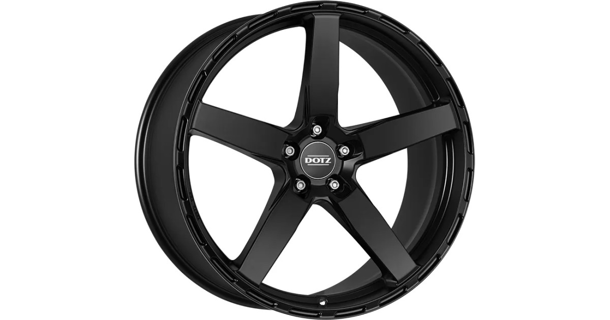 Jante ALU, Dotz Marina Bay Black matt 10X21 5/ 112 ET40, Alésage 70.1