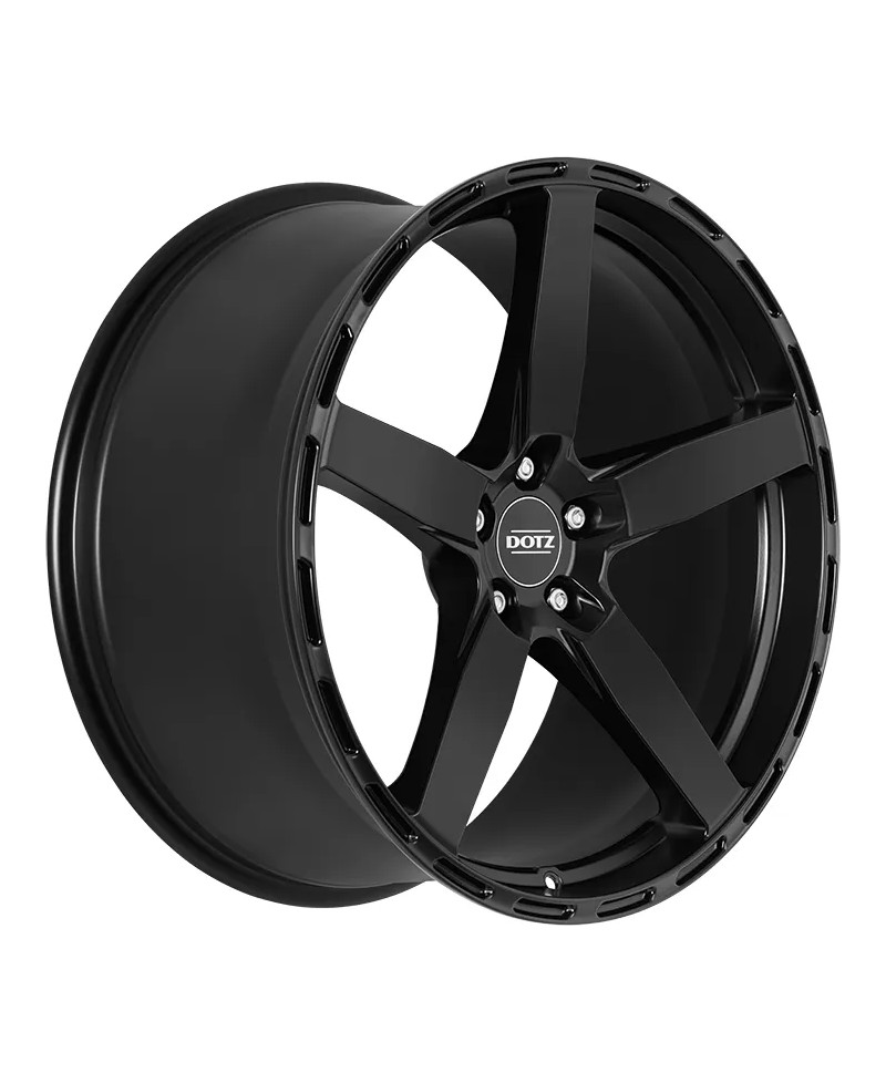 Jante ALU, Dotz Marina Bay Black matt 10X21 5/ 112 ET45, Alésage 70.10