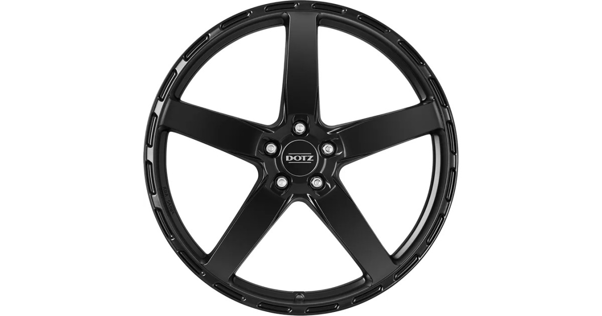 Jante ALU, Dotz Marina Bay Black matt 10X21 5/ 112 ET45, Alésage 70.10