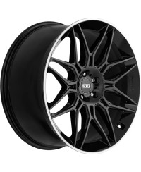 Jante ALU, Dotz  Longbeach Black/ Polished lip 9.5X22 5/ 120 ET49, Alésage 72.6