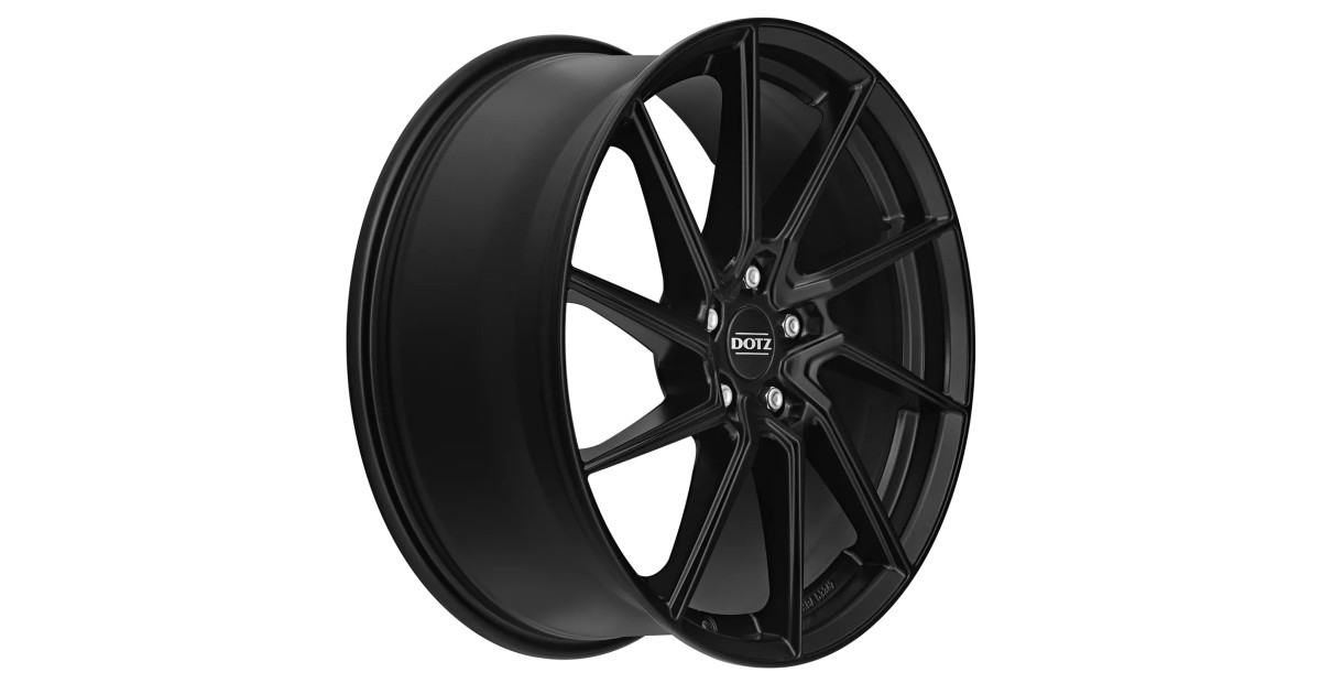 Jante ALU, Dotz  Spa Black matt 7.5X17 5/ 100 ET45, Alésage 60.1
