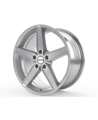 Jante ALU, Autec Typ D - Delano Hyper silver 8X18 5/ 112 ET42, Alésage 70.1