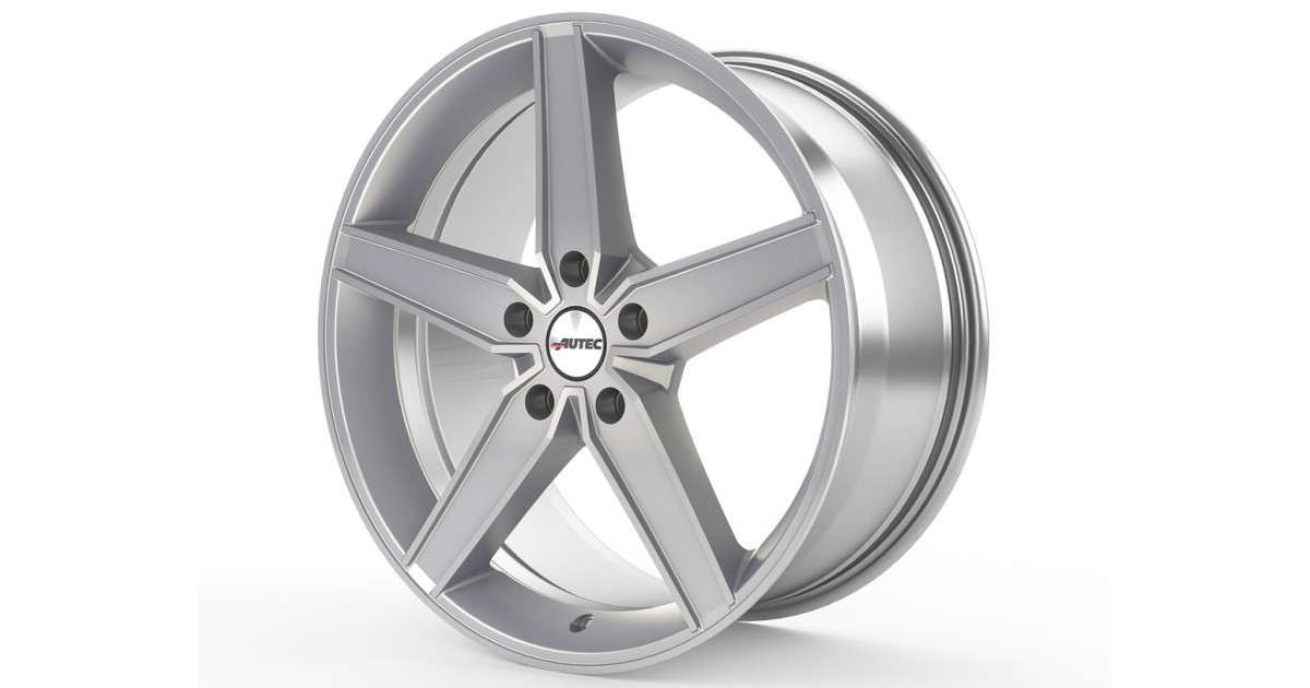Jante ALU, Autec Typ D - Delano Hyper silver 8X18 5/ 112 ET42, Alésage 70.1