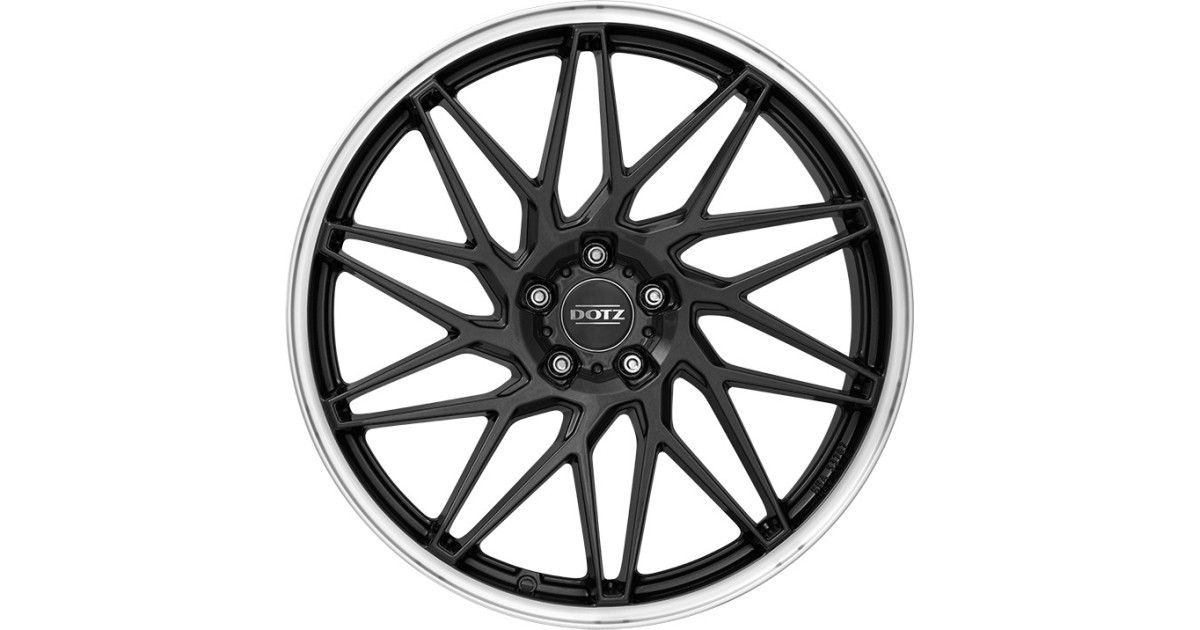 Jante ALU, Dotz Tanaka Gunmetal/ Polished lip 10X20 5/ 112 ET40, Alésage 70.1