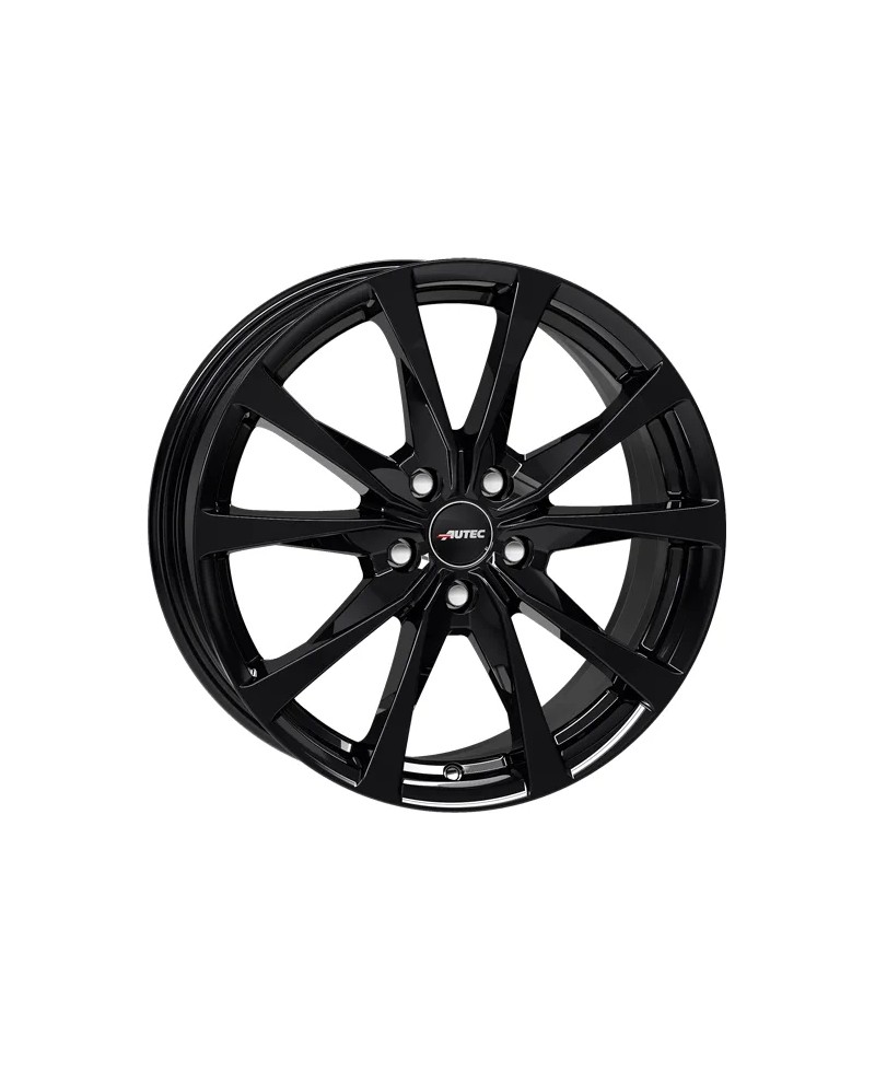 Jante Alu Autec Brixen Black 7x17 5x114.3 ET35  , Alésage 66.1