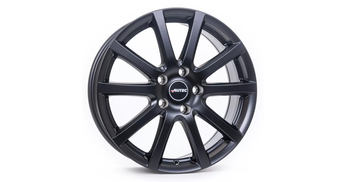 Jante Alu Autec Skandic Noir mat 7x17 4x100 ET37 , Alésage 60.1