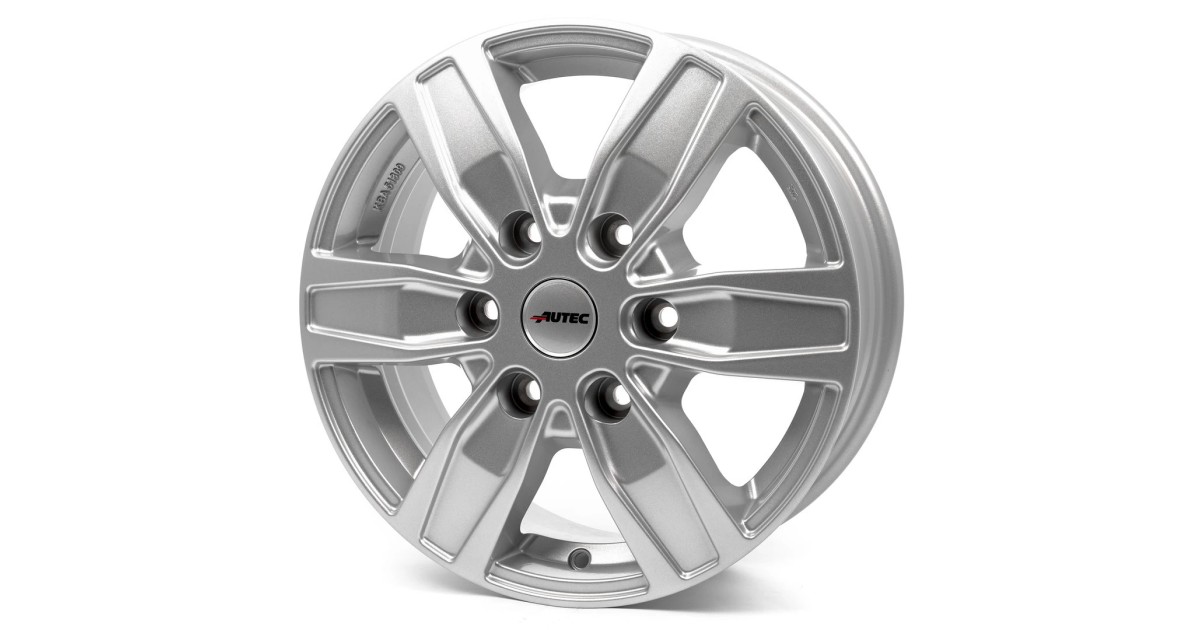 Jante ALU, Autec  Quantro 6 Argent brillant 7X17 6/ 139.7 ET57, Alésage 92.4