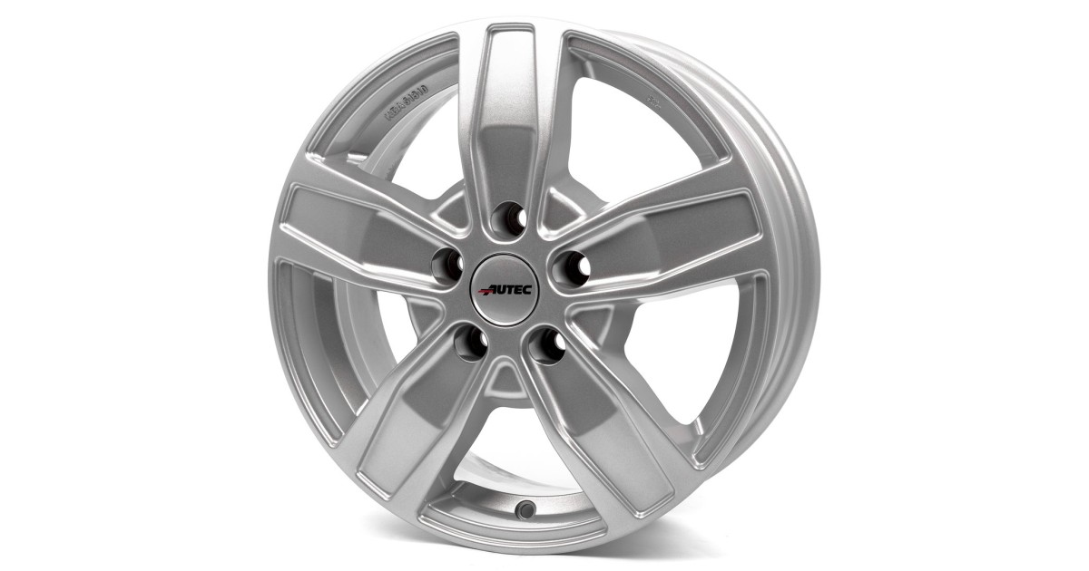 Jante ALU, Autec  Quantro 5 Argent brillant 7.5X18 5/ 118 ET45, Alésage 71.1