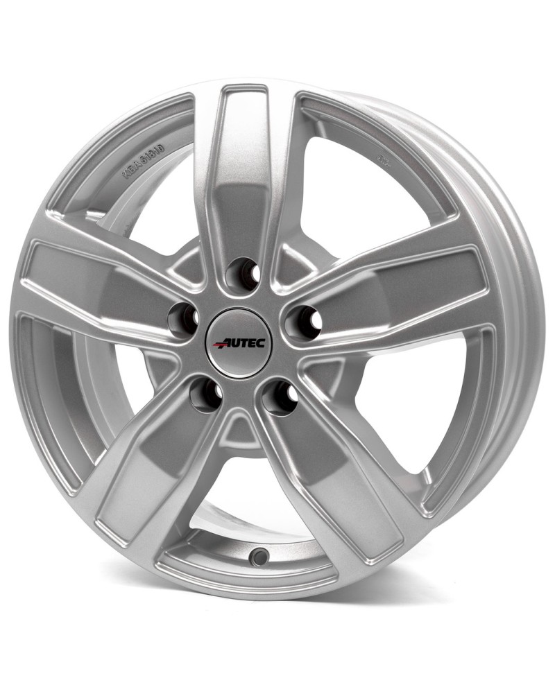 Jante ALU, Autec  Quantro 5 Argent brillant 7.5X18 5/ 160 ET45, Alésage 65.1