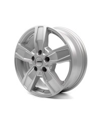 Jante ALU, Autec  Quantro 5 Argent brillant  6.5X16 5/ 160 ET60, Alésage 65.1