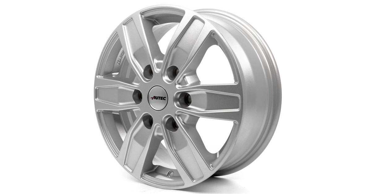 Jante ALU, Autec Quantro 6 Argent brillant 6.5X16 6/ 130 ET62, Alésage 84.1