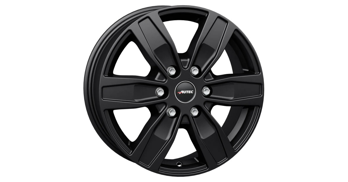 Jante ALU, Autec Quantro 6 Noir mat  6.5X16 6/ 130 ET62, Alésage 84.1