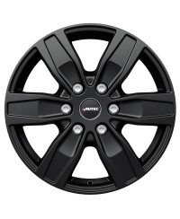 Jante ALU, Autec Quantro 6 Noir mat  6.5X16 6/ 130 ET62, Alésage 84.1