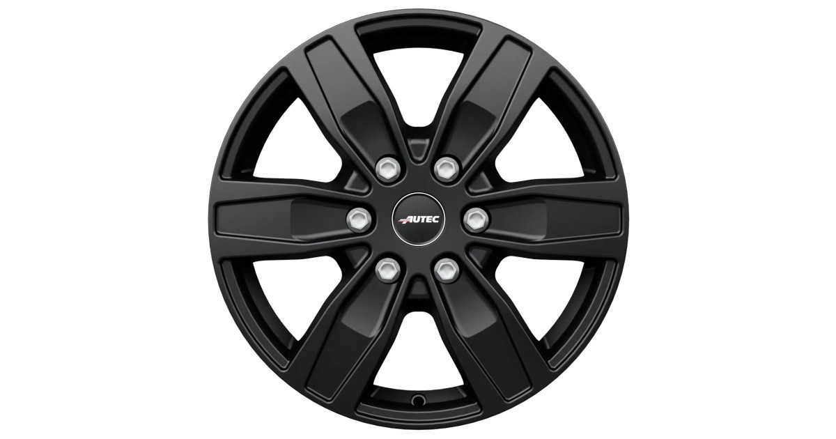 Jante ALU, Autec Quantro 6 Noir mat  6.5X16 6/ 130 ET62, Alésage 84.1