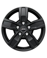 Jante ALU, Autec QUANTRO 5 Noir mat, 7X17 5/160 ET55, Alésage 65.1