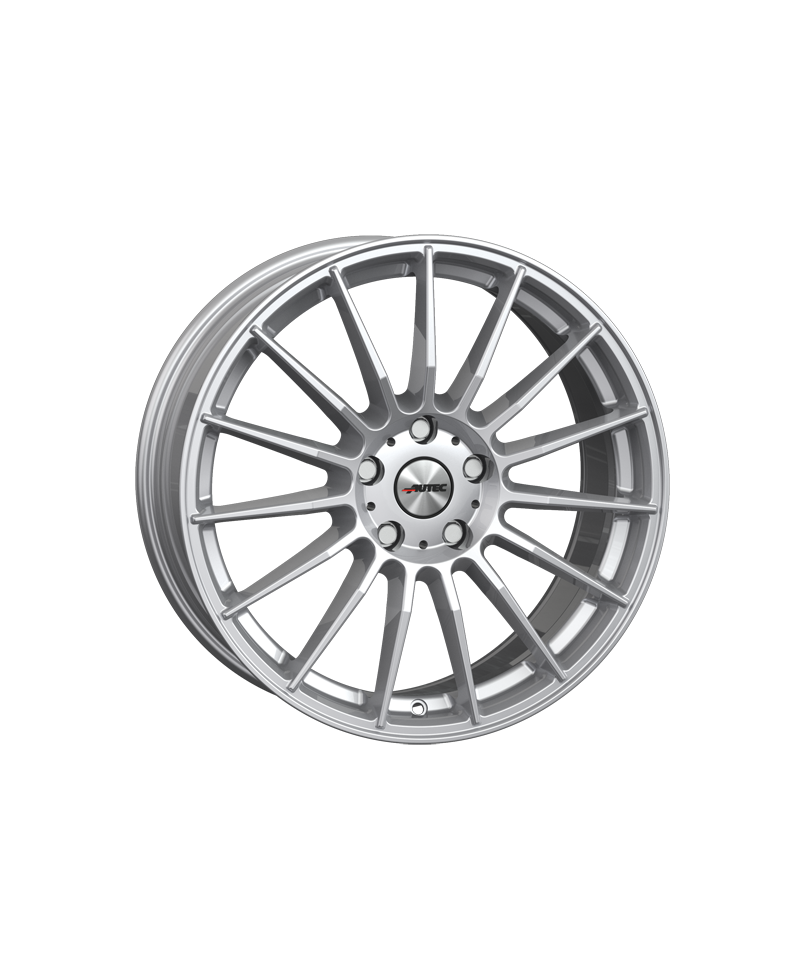 Jante ALU, Autec Lamera hyper silver  8X18 5/ 100 ET40, Alésage 60.1