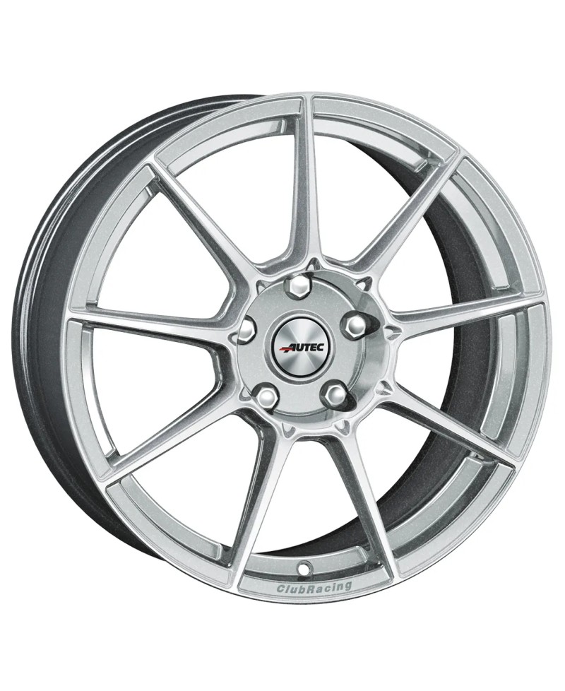 Jante ALU, Autec Club Racing Hyper silver 8.5X18 5/ 120 ET42, Alésage 72.6