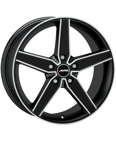 Autec Delano Noir mat, Face polie