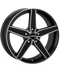 Autec Delano Noir mat, Face polie