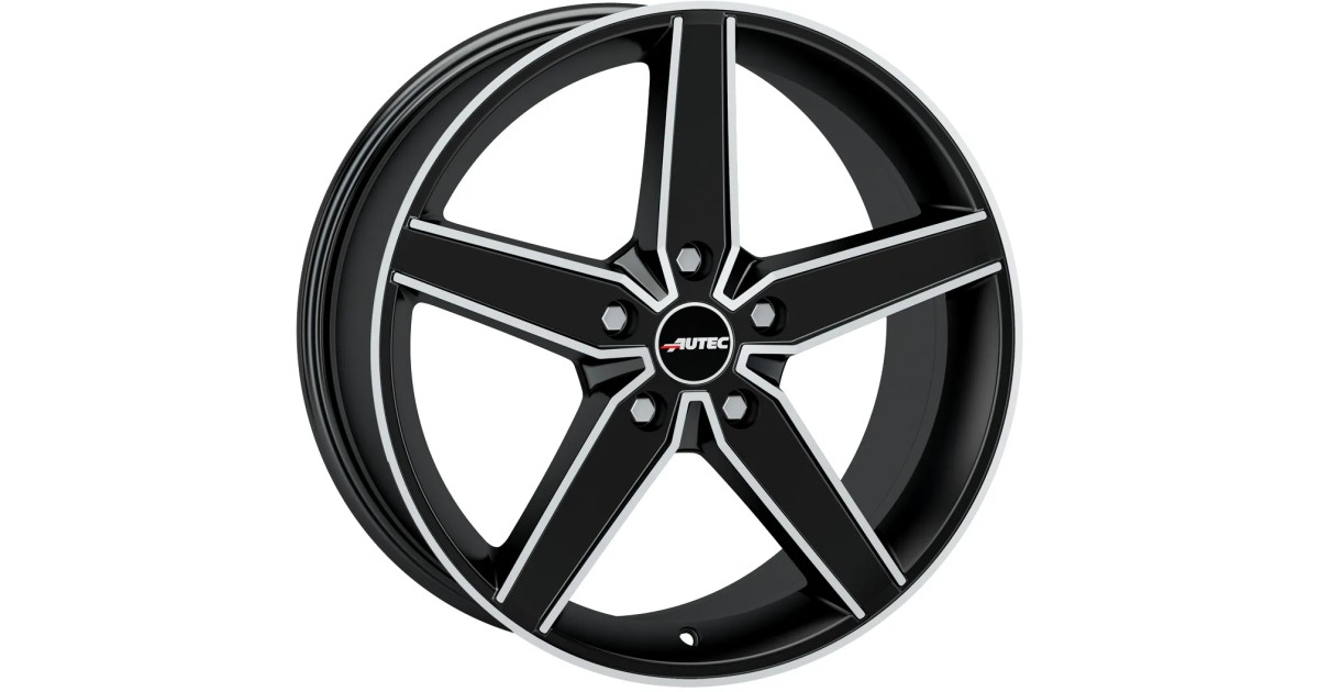 Autec Delano Noir mat, Face polie