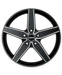 Autec Delano Noir mat, Face polie