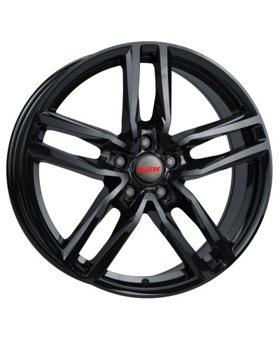 Jante Alu Alutec Ikenu Noir diamant 8x19 5x112 ET40 , Alésage 70.1