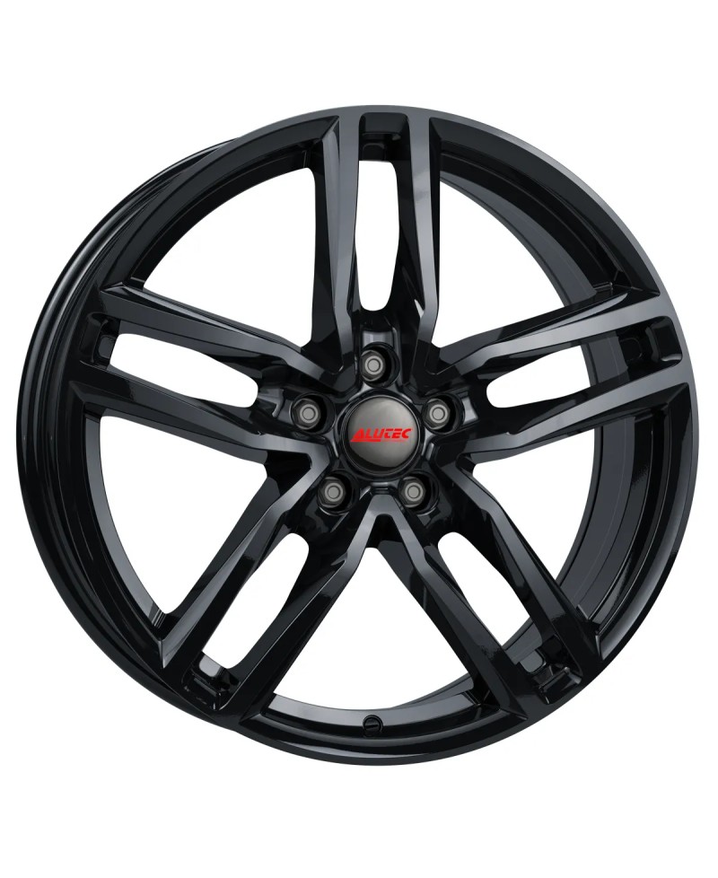 Jante Alu Alutec Ikenu Noir diamant 8x19 5x112 ET40 , Alésage 70.1