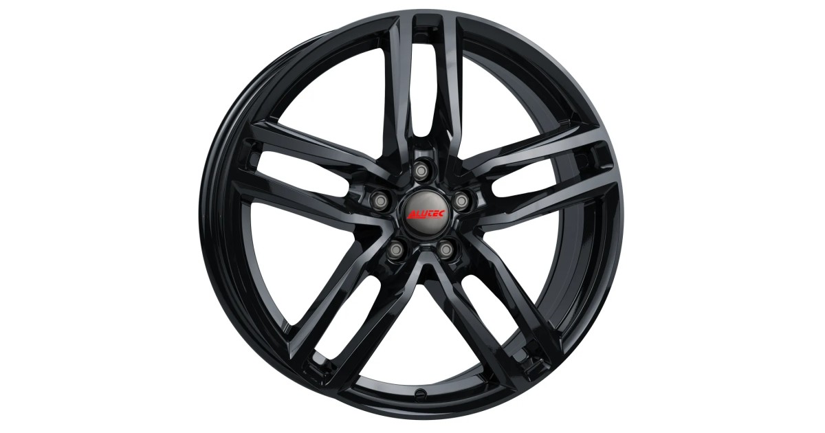 Jante Alu Alutec Ikenu Noir diamant 8x19 5x112 ET40 , Alésage 70.1