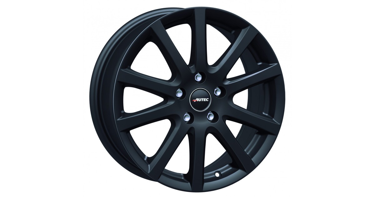 Jante ALU, Autec SKANDIC NOIR MAT 7X17 4/ 108 ET35, Alésage 70.1