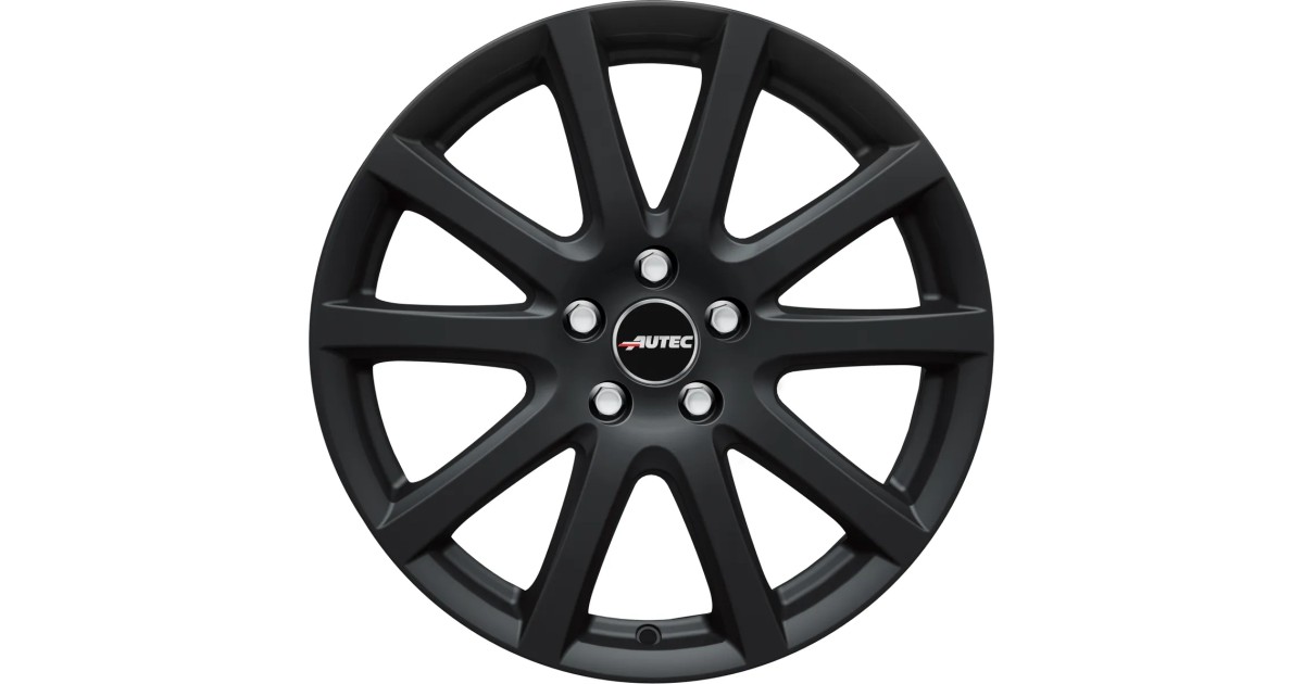 Jante ALU, Autec SKANDIC NOIR MAT 7X17 4/ 108 ET35, Alésage 70.1