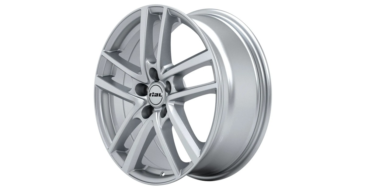 Jante ALU, Rial ASTORGA Gris polaire 7.5X17 5/ 108 ET50, Alésage 63.4