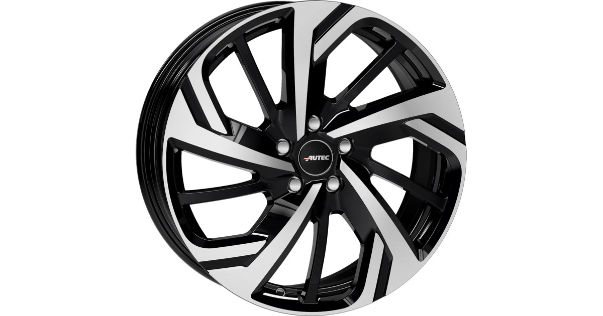 Jante ALU, Autec Rixon Noir , Face polie 7.5X18 5/ 112 ET50, Alésage 66.6