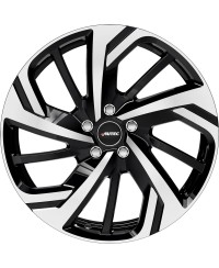 Jante ALU, Autec Rixon Noir , Face polie 7.5X18 5/ 112 ET50, Alésage 66.6