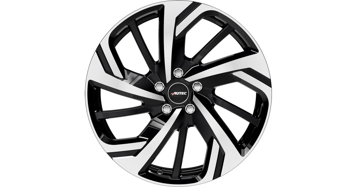 Jante ALU, Autec Rixon Noir , Face polie 7.5X18 5/ 112 ET50, Alésage 66.6