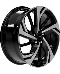 Jante ALU, Autec Rixon Noir , Face polie 7.5X18 5/ 112 ET50, Alésage 66.6