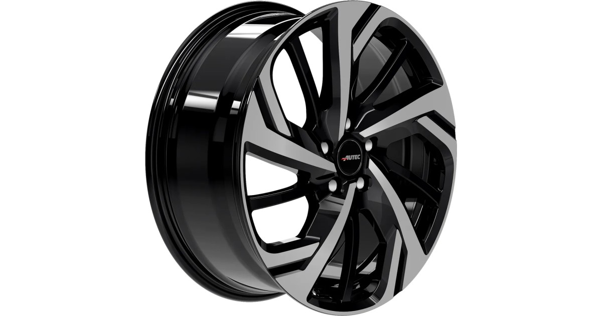 Jante ALU, Autec Rixon Noir , Face polie 7.5X18 5/ 112 ET50, Alésage 66.6